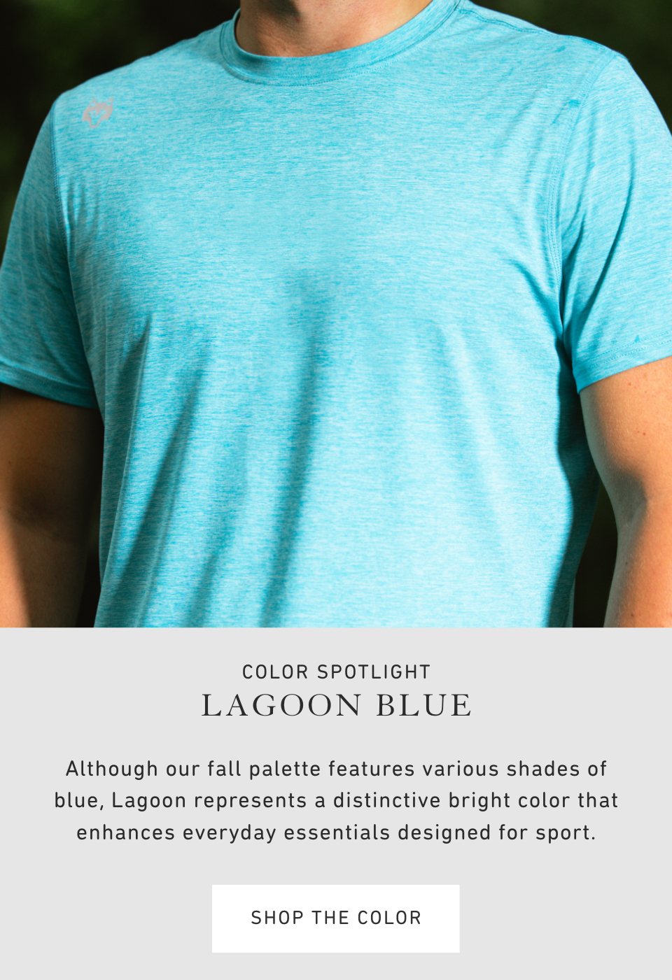 Blue lagoon best sale color shirt